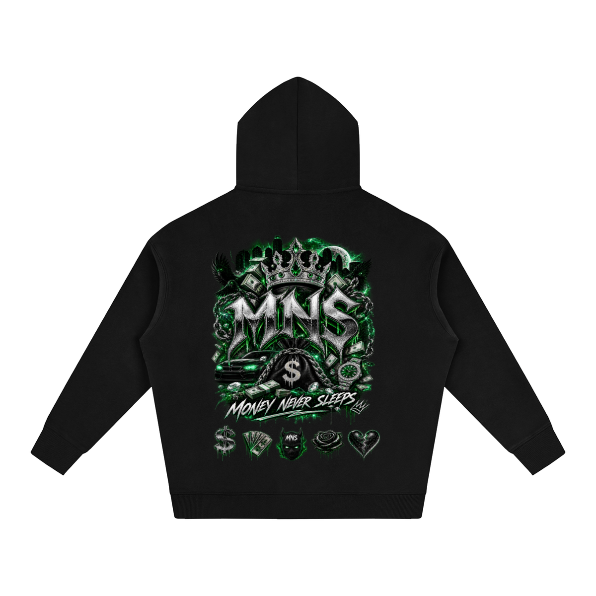 Oversize Fleeced Hoodie
